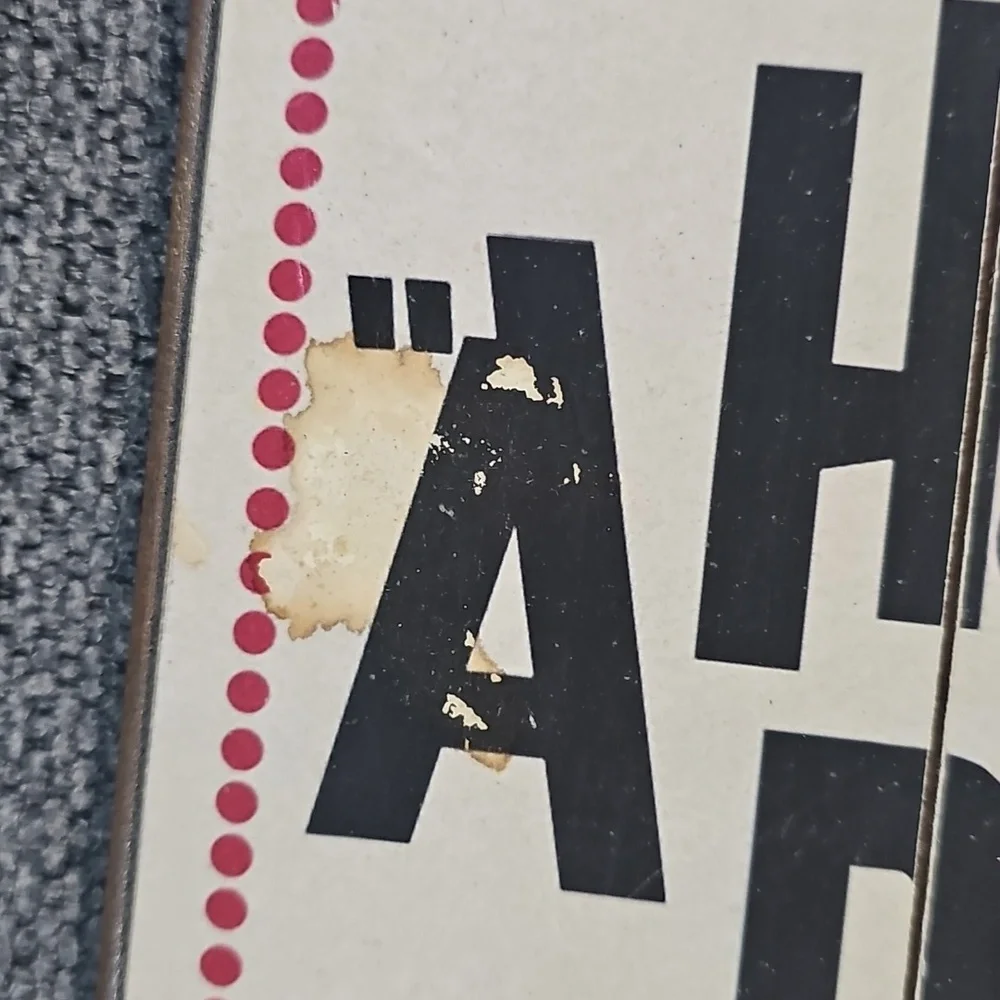 Vintage BEATLES POSTER BOARD. A Hard Day's Night Film Poster Board